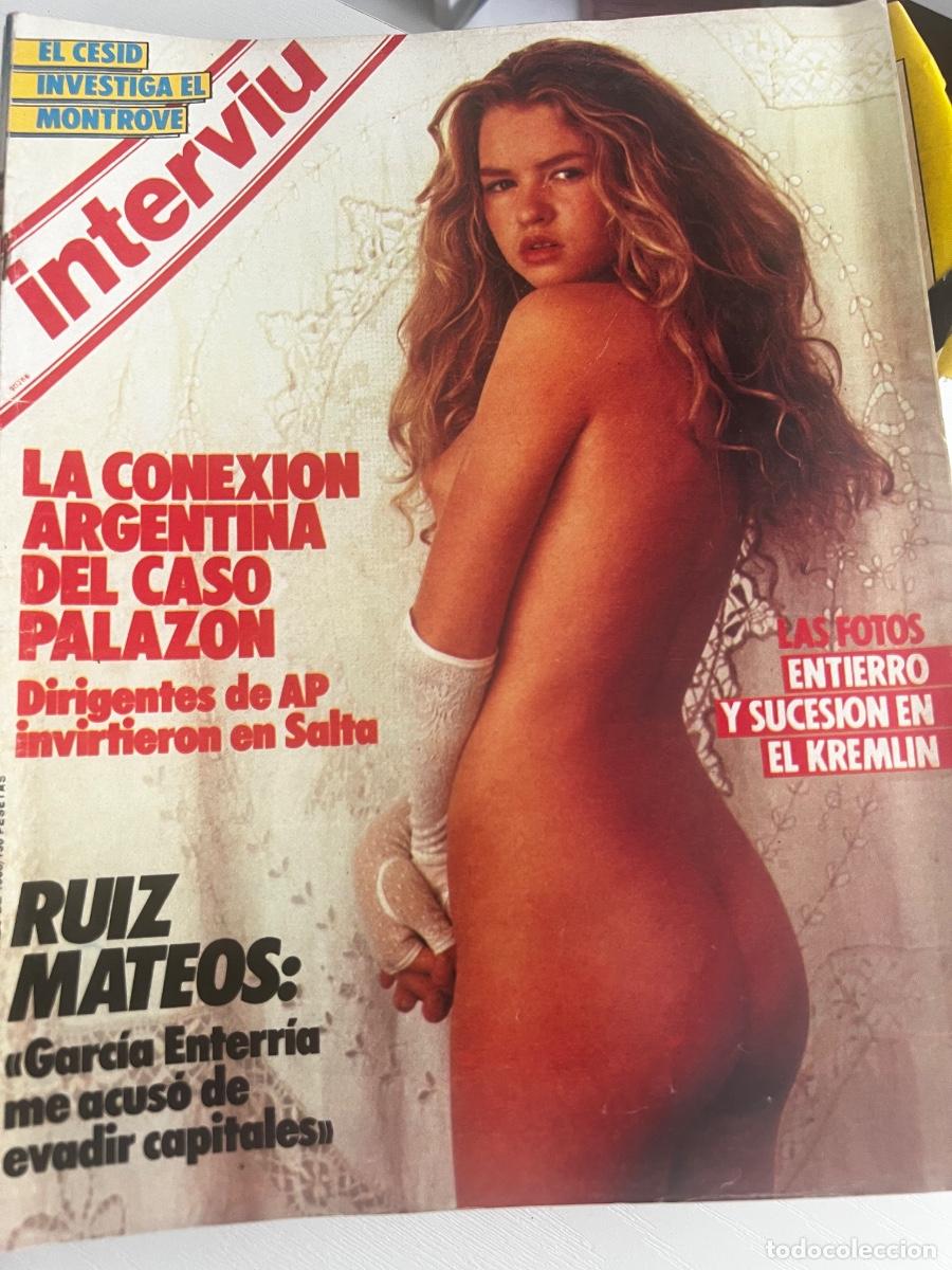 Coleccionismo de revista Intervi&uacute;: INTERVI&Uacute;. A&Ntilde;O 10. N&ordm; 462. MARZO DE 1985. AS&Iacute;S. LA CONEXI&Oacute;N ARGENTINA DEL CASO PALAZ&Oacute;N. EL CAS.. LEER