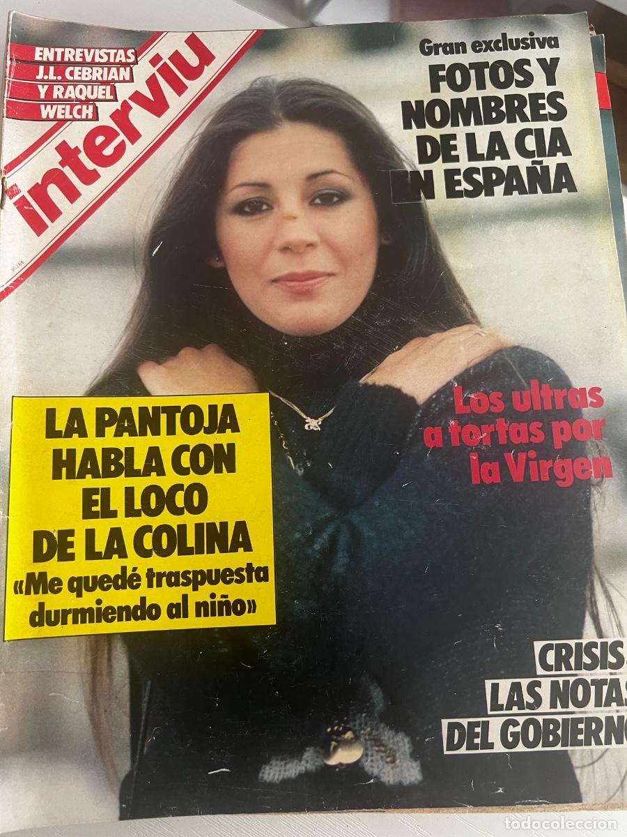 Coleccionismo de revista Intervi&uacute;: INTERVI&Uacute;. A&Ntilde;O 10. N&ordm; 476. JUNIO DE 1985. ISABEL PANTOJA. FOTOS Y NOMBRES DE LA CIA EN ESPA&Ntilde;A. LEER.