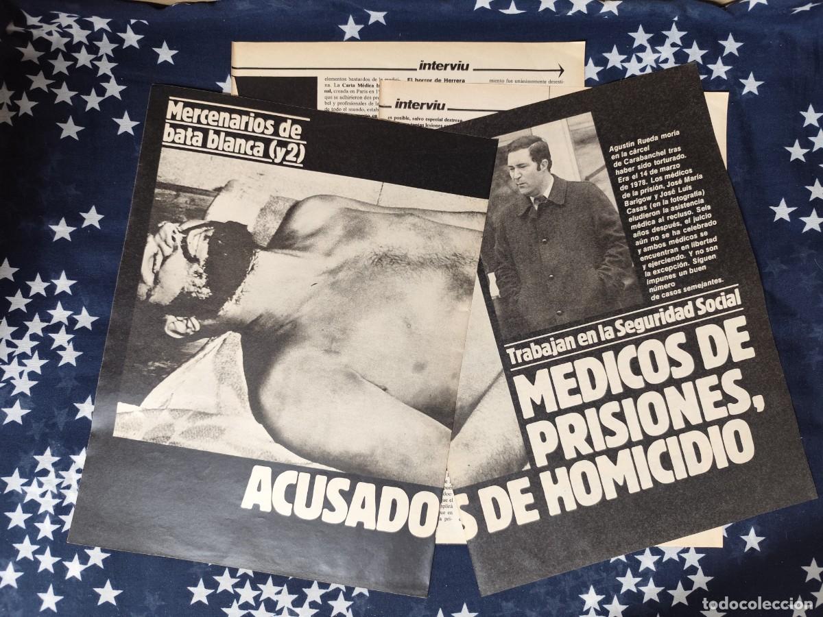 Coleccionismo de revista Intervi&uacute;: Mercenarios de bata blanca (y 2)Recorte/Cliping Revista Interviu 410 1984