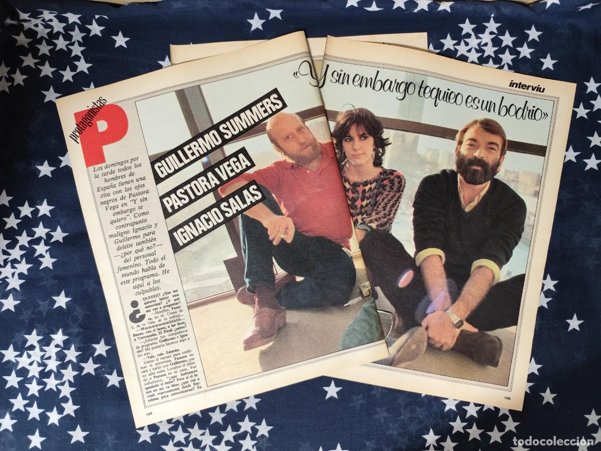 Coleccionismo de revista Intervi&uacute;: Protagonistas Y sin embargo te quiero es un bodrio Recorte/Cliping Revista Interviu 398 1983