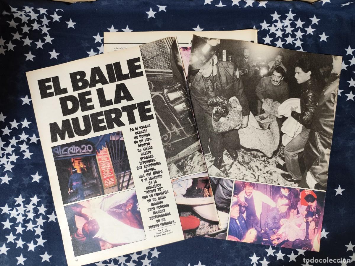Coleccionismo de revista Intervi&uacute;: Alcal&aacute; 20 el baile de la muerte Recorte/Cliping Revista Interviu 398 1983