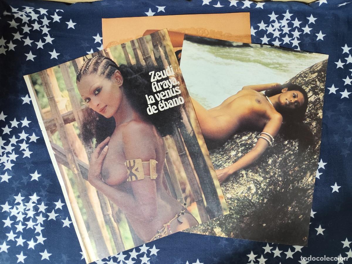 Coleccionismo de revista Intervi&uacute;: Zeudi Araya , la venus de &eacute;bano Recorte/Cliping Revista Interviu 397 1983