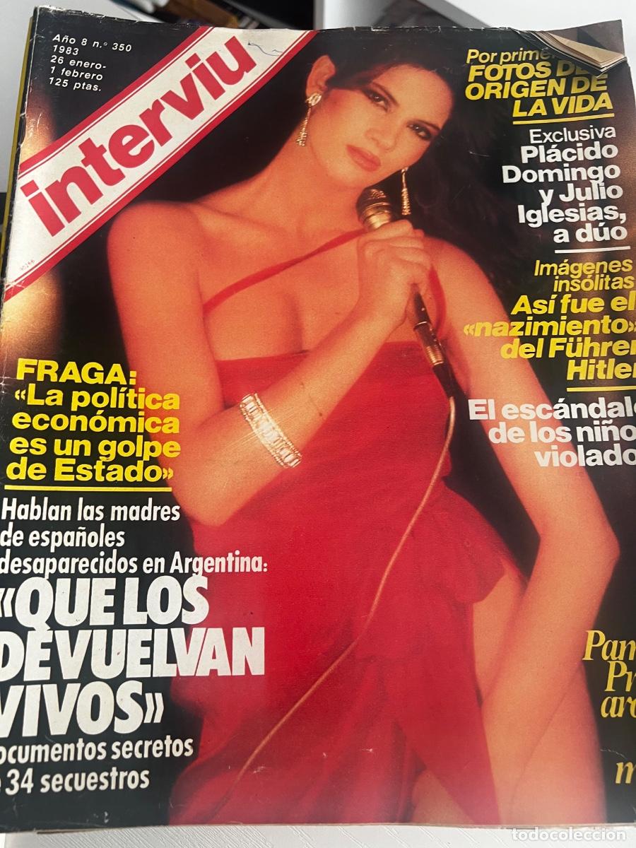 Coleccionismo de revista Intervi&uacute;: INTERVI&Uacute;. A&Ntilde;O 8. N&ordm; 350. ENERO DE 1983. PAMELA PRATTI, AROMA DE MUJER. LEER.