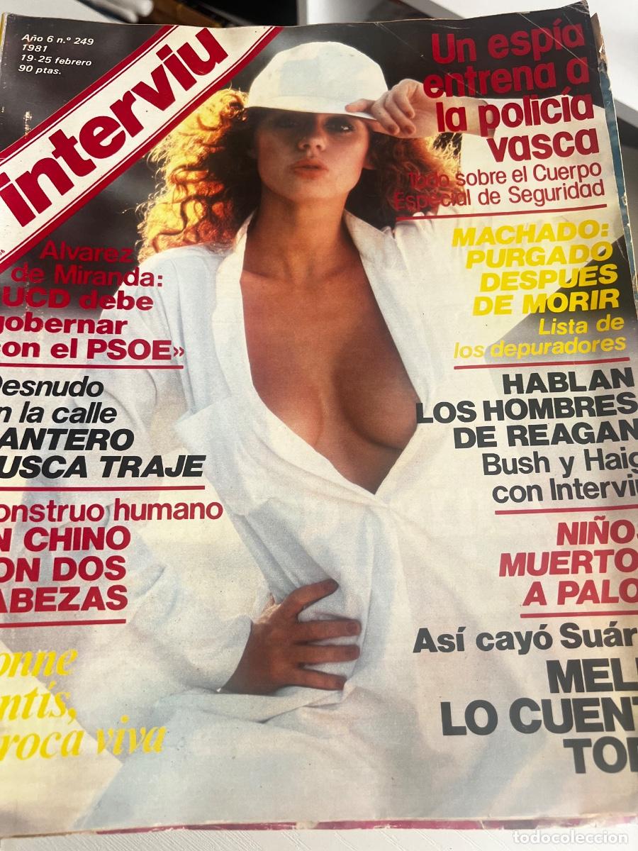 Coleccionismo de revista Intervi&uacute;: INTERVI&Uacute;. A&Ntilde;O 6. N&ordm; 249. FEBRERO DE 1981. IVONNE SENT&Iacute;S. UN ESP&Iacute;A ENTRENA A LA POLIC&Iacute;A VASCA. LEER