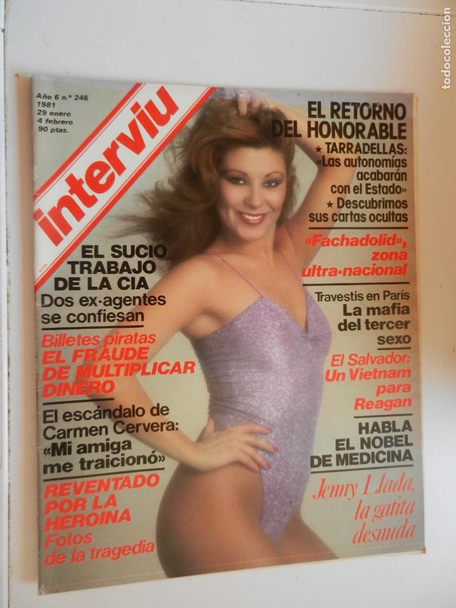 Coleccionismo de revista Intervi&uacute;: INTERVIU REVISTA N&ordm; 246- 02-1981-JENNY LLADA, LIZABETH, UNA VOZ PRECIOSA. ANN, NUESTRA AMIGA INGLESA