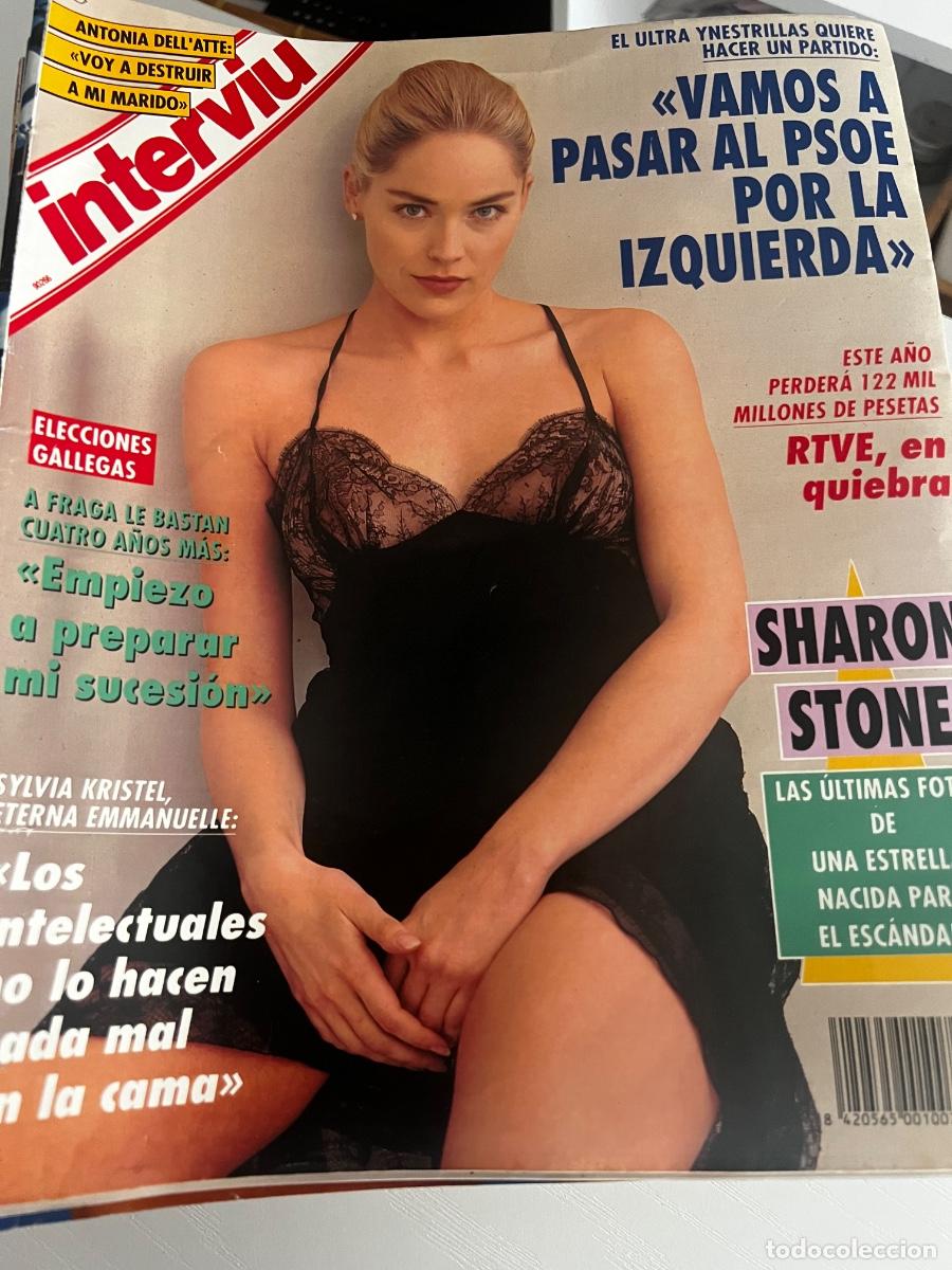 Coleccionismo de revista Intervi&uacute;: INTERVI&Uacute;. A&Ntilde;O 18. N&ordm; 912. OCTUBRE 1993. SHARON STONE. UN EMPRESARIO DESTACA EN C&Aacute;CERES. LEER