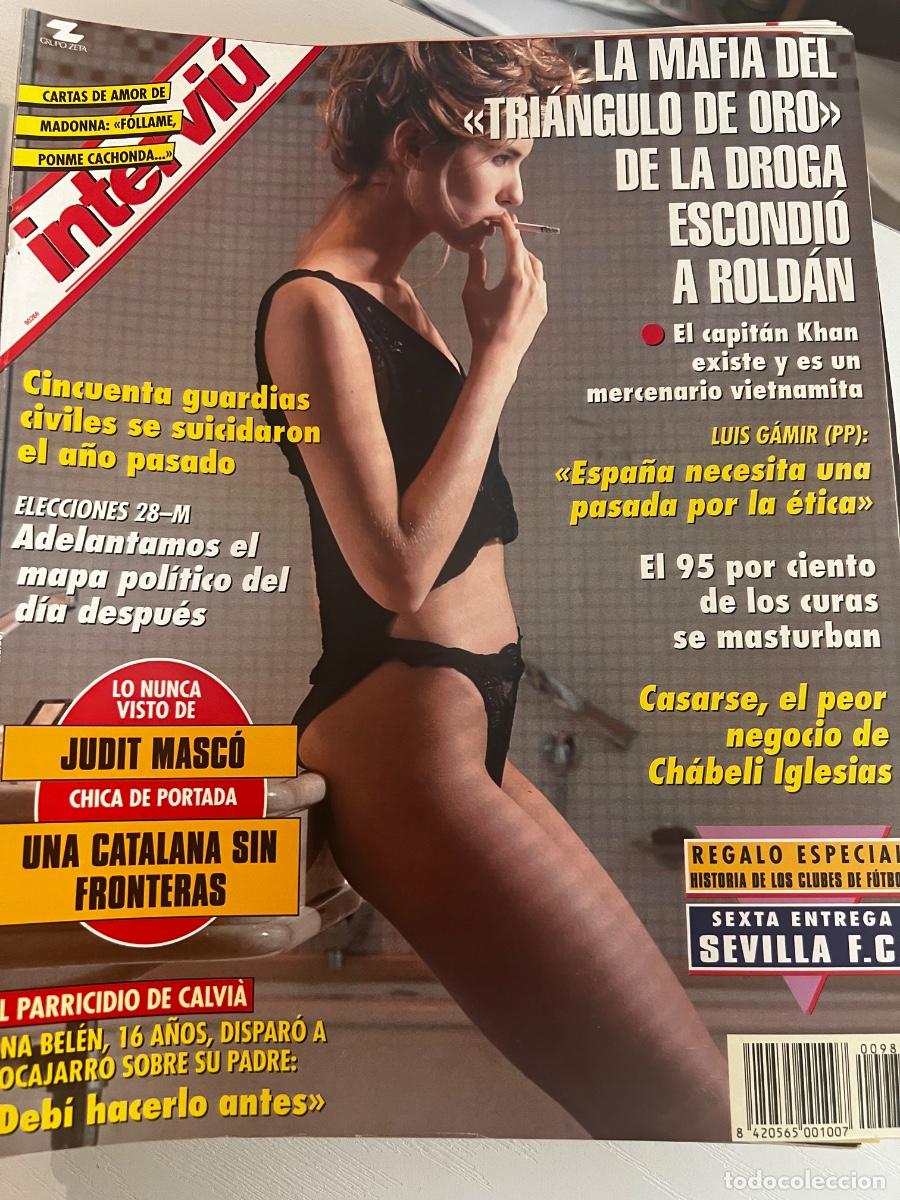 Sammeln von Zeitschriften Intervi&uacute;: INTERVI&Uacute;. A&Ntilde;O 19. N&ordm; 985. A&Ntilde;O 1995. JUDITH MASC&Oacute;. SUICIDIOS EN LA GUARDIA CIVIL.... LEER