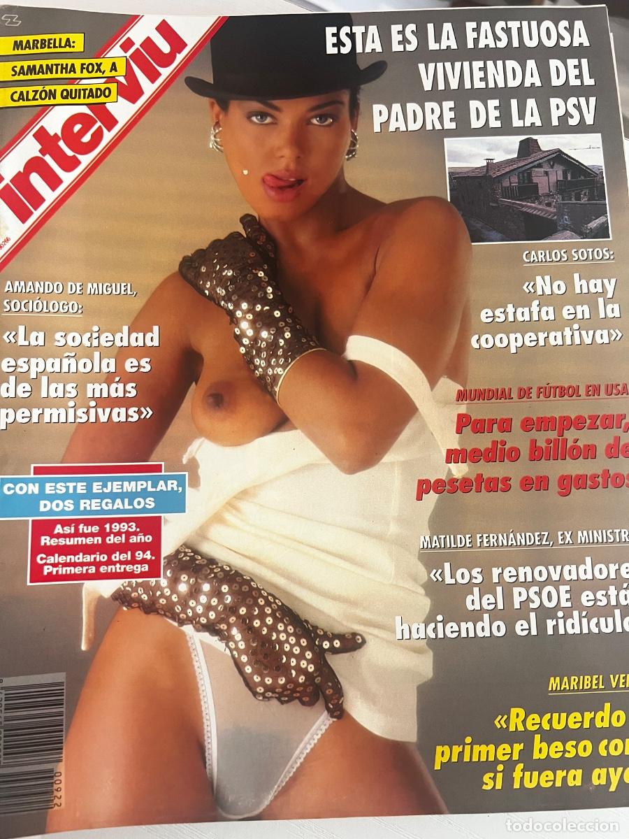 Collectionnisme de Magazine Intervi&uacute;: INTERVI&Uacute;. A&Ntilde;O 18. N&ordm; 922. ENERO DE 1994. EVANGELINA. MARIBEL VERD&Uacute;, RECUERDA SU PRIMER BESO C.. LEER