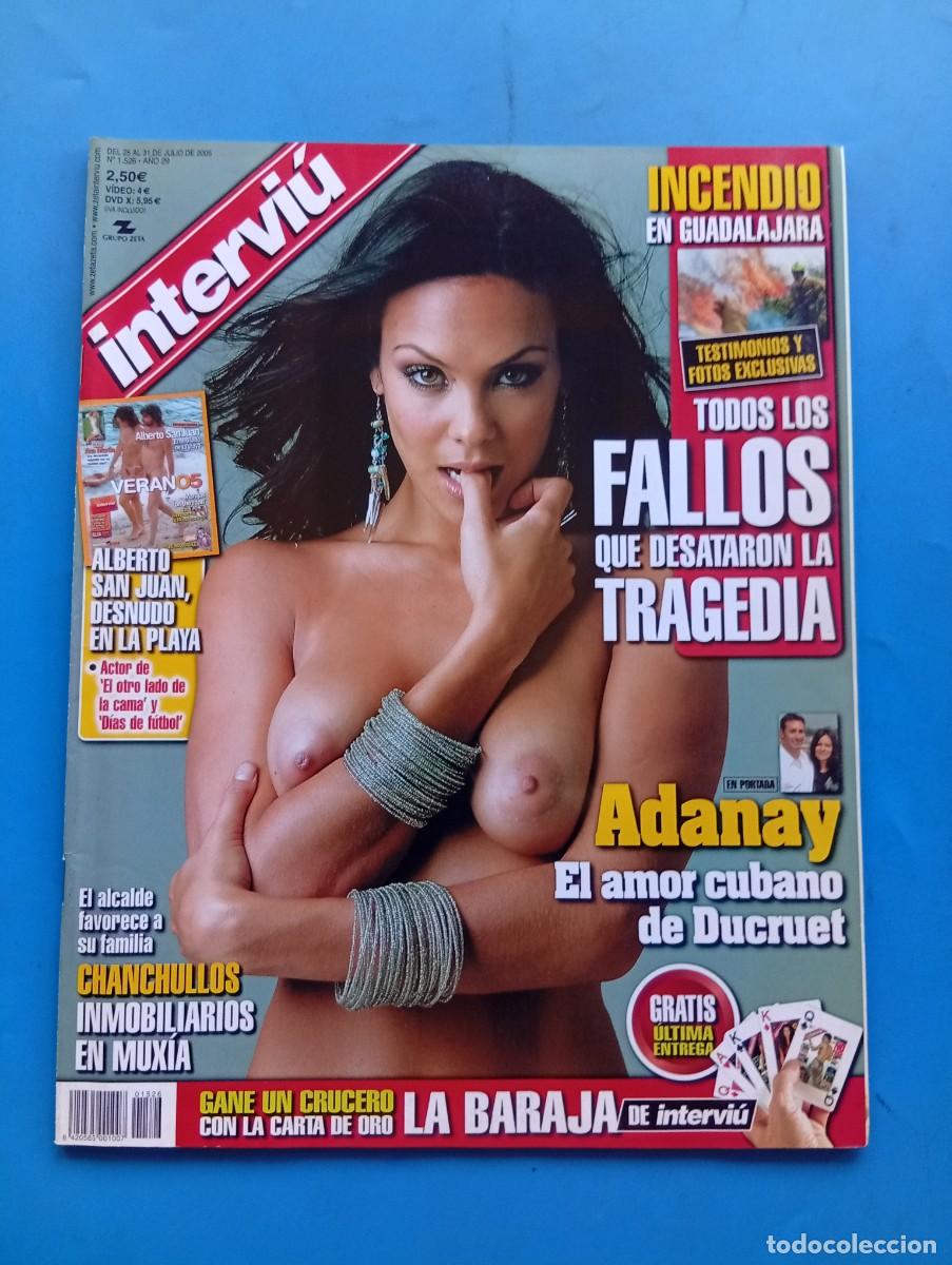 Colecionismo da Revista Intervi&uacute;: INTERVI&Uacute;. N&ordm; 1526. A&Ntilde;O 2005. ADANAY, AMOR DE DUCRUET. INCENDIO EN GUADALAJARA. ALBERTO SAN.... LEER.