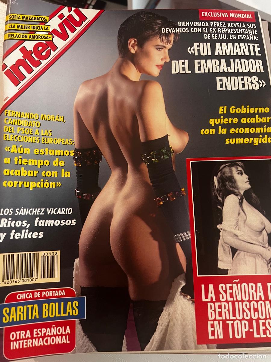 Collectionnisme de Magazine Intervi&uacute;: INTERVI&Uacute;. A&Ntilde;O 19. N&ordm; 938. ABRIL 1994. SARITA BOLLAS. EMPRESARIO CELEBR&Oacute; ORG&Iacute;AS. LEER