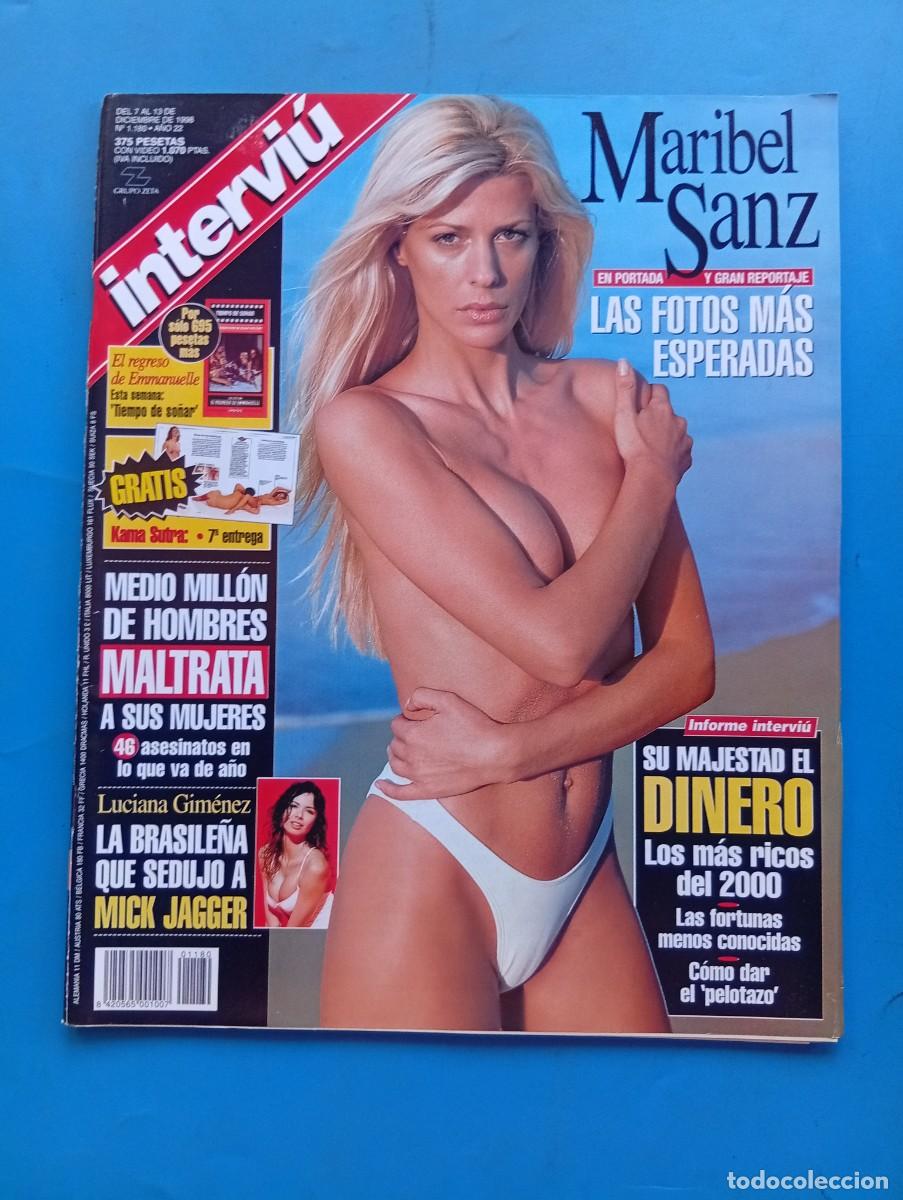 Coleccionismo de revista Intervi&uacute;: INTERVI&Uacute;. A&Ntilde;O 22. N&ordm; 1180. DICIEMBRE. 1998. MARIBEL SANZ. LUCIANA GIMENEZ. SU MAJESTAD EL D. .. LEER
