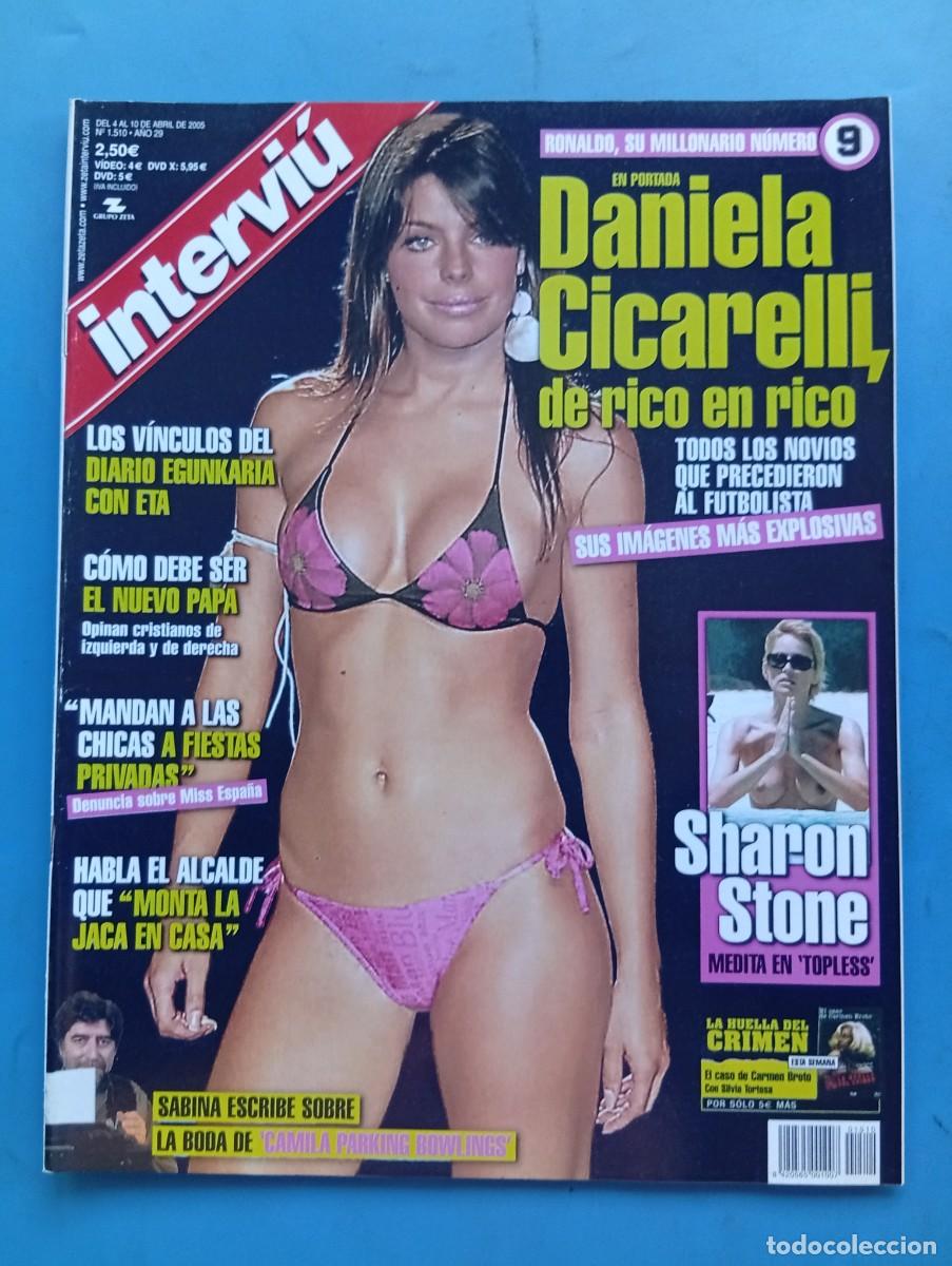 Collectionnisme de Magazine Intervi&uacute;: INTERVI&Uacute;. N&ordm; 1510. ABRIL 2005. DANIELA CICARELLI. DE RICO EN RICO... LEER.