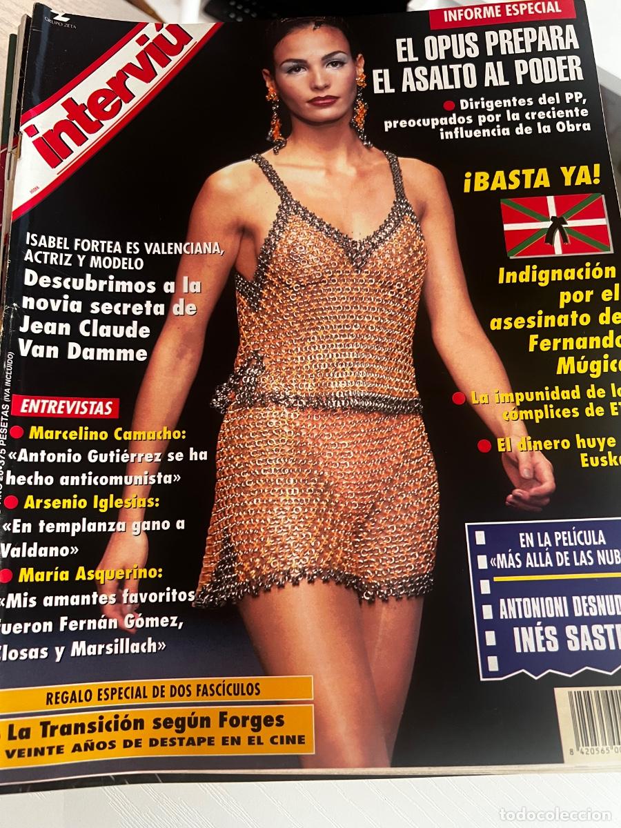 Sammeln von Zeitschriften Intervi&uacute;: INTERVI&Uacute;. A&Ntilde;O 20. N&ordm; 1033. FEBRERO. 1996. IN&Eacute;S SASTRE. EL OPUS PREPARA EL ASALTO AL PODER... LEER