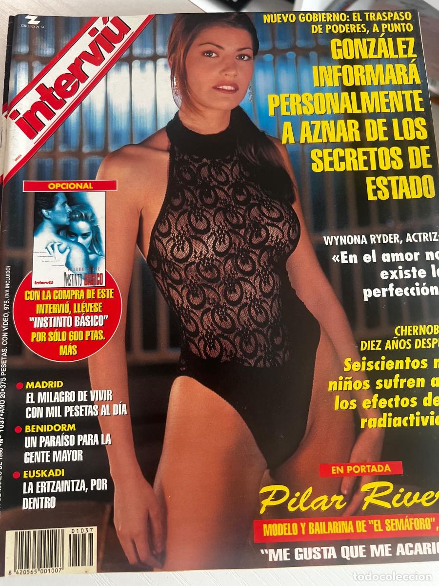 Coleccionismo de revista Intervi&uacute;: INTERVI&Uacute;. A&Ntilde;O 20. N&ordm; 1037. MARZO. 1996. PILAR RIVERA. LAS HUELLAS INDELEBLES DE CHERNOBYL... LEER