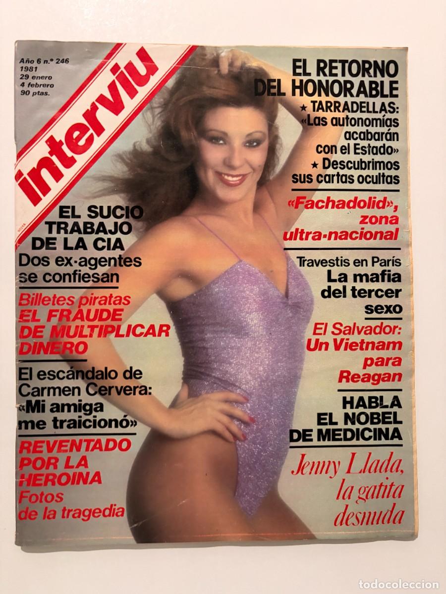 Coleccionismo de revista Intervi&uacute;: INTERVIU. N&deg; 246. FEBRERO 1981. JENNY LLADA LA GATITA DESNUDA. HABLA EL NOBEL DE MEDICINA. LEER