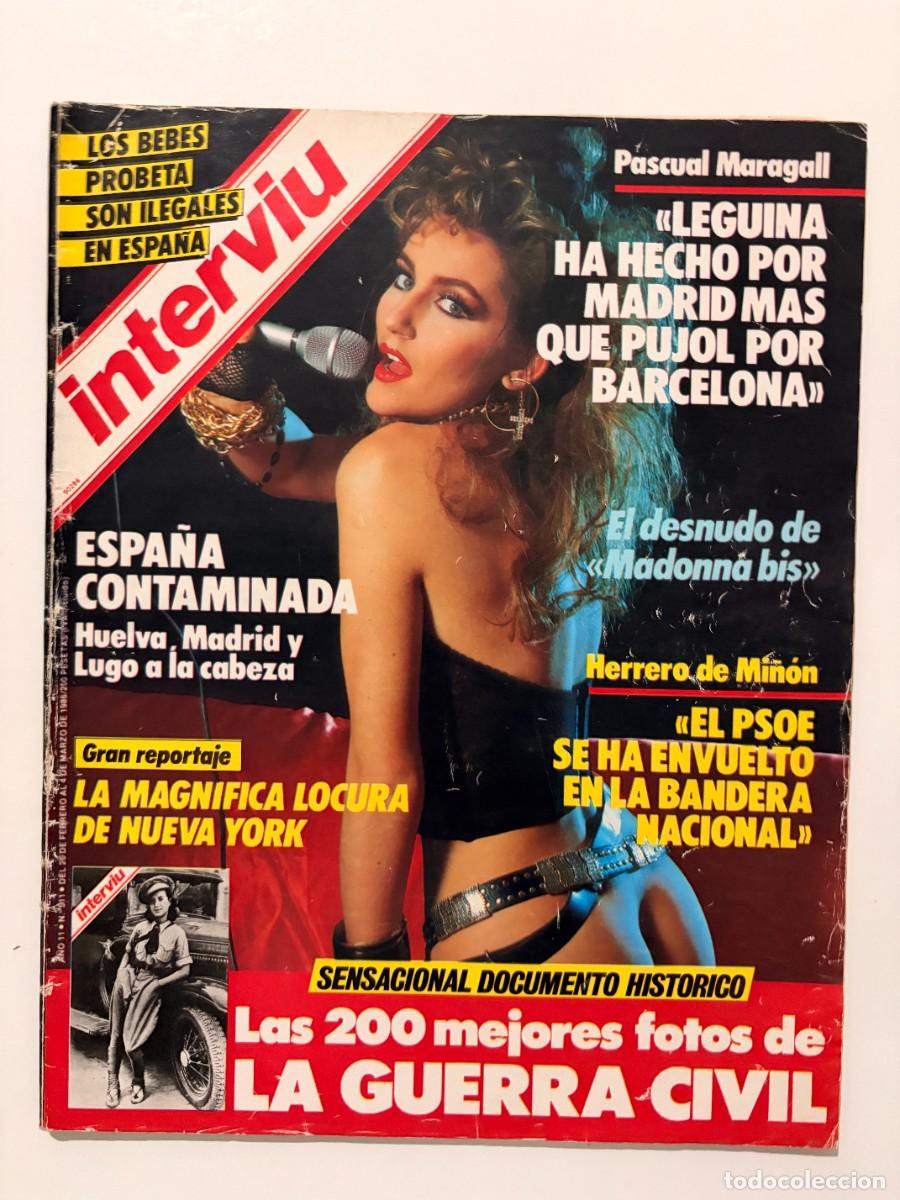 Coleccionismo de revista Intervi&uacute;: INTERVI&Uacute;. A&Ntilde;O 11. N&ordm; 511. FEB-MAR DE 1986. MADONNA. LA MAGN&Iacute;FICA LOCURA DE NUEVA YORK. ESPA&Ntilde;A.. LEER