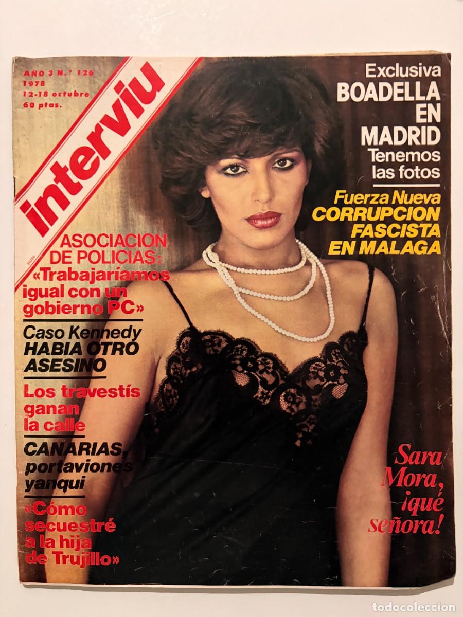Coleccionismo de revista Intervi&uacute;: INTERVI&Uacute;. A&Ntilde;O 3. N&ordm; 126. OCTUBRE DE 1978. SARA MORA. HOSPITAL PSIQUI&Aacute;TRICO DE LA HABANA. SEPA.. LEER