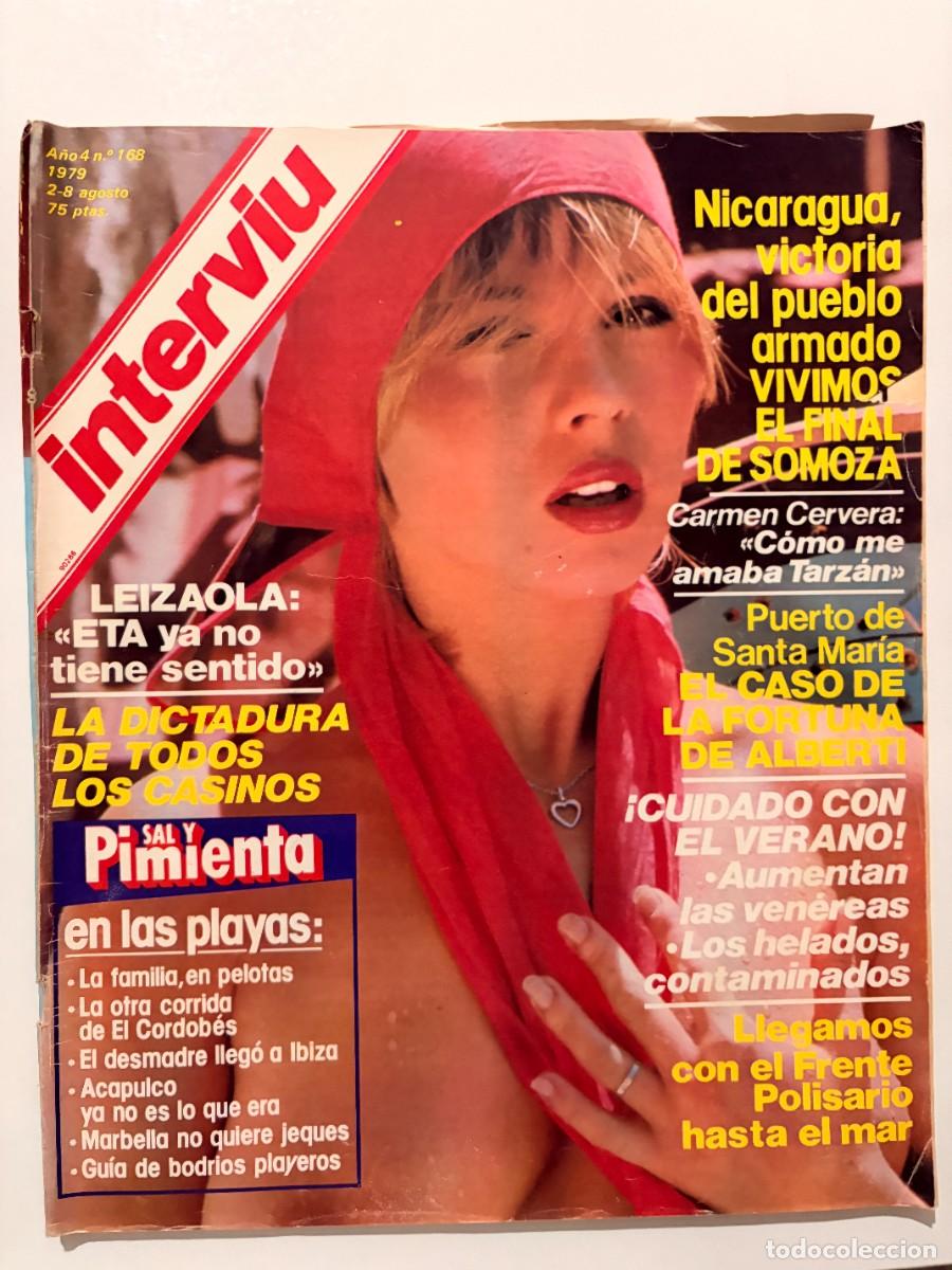 Collezionismo di Rivista Intervi&uacute;: INTERVI&Uacute;. A&Ntilde;O 4. N&ordm; 168. AGOSTO 1979. LIDIA. LOS YANQUIS EN ARAG&Oacute;N. CASINOS ESPA&Ntilde;OLES. LEER