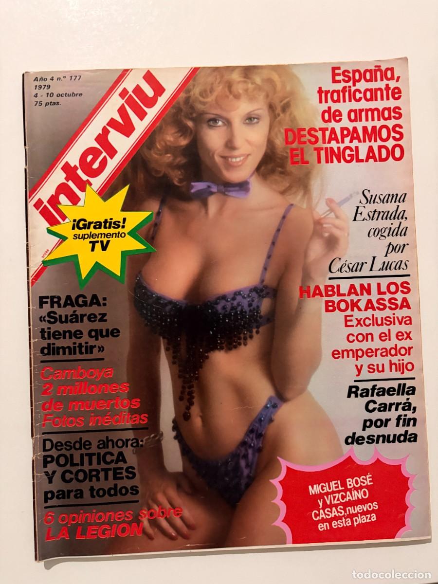 Coleccionismo de revista Intervi&uacute;: INTERVI&Uacute;. A&Ntilde;O 4. N&ordm; 177. OCTUBRE DE 1979. SUSANA ESTRADA. EL CRIMEN DE LA CALLE FUENCARRAL. M.. LEER