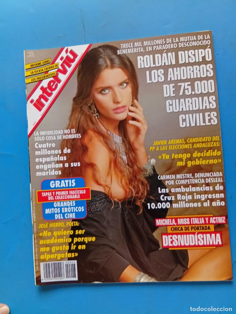 Collection Magazine Intervi&uacute;: INTERVI&Uacute;. A&Ntilde;O 19. N&ordm; 943. MAYO DE 1994. MICHELA ROCCO. CUATRO MILLONES DE ESPA&Ntilde;OLAS ENGA&Ntilde;AN.. LEER.