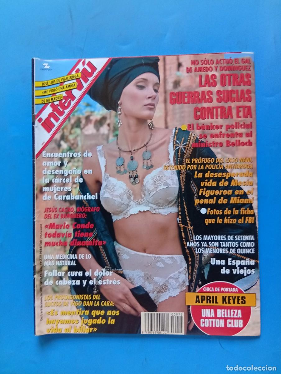 Collection Magazine Intervi&uacute;: INTERVI&Uacute;. A&Ntilde;O 19. N&ordm; 975. ENERO DE 1995. APRIL KEYES. LAS OTRAS GUERRAS SUCIAS CONTRA ETA. AL.. LEER