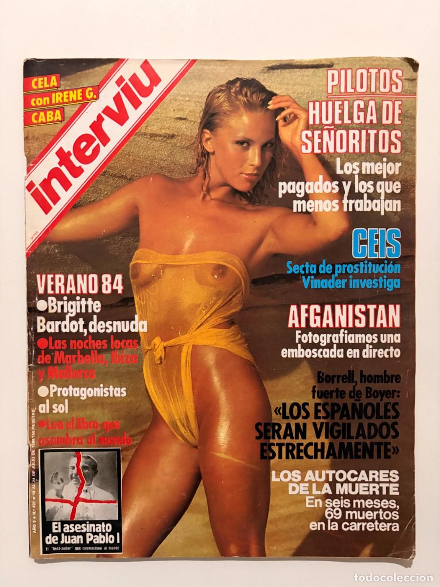 Colecionismo da Revista Intervi&uacute;: INTERVI&Uacute;. N&ordm; 427. JULIO 1984. PILOTOS: HUELGA DE SE&Ntilde;ORITOS, LOS MEJOR PAGADOS Y LOS QUE MENOS.. LEER