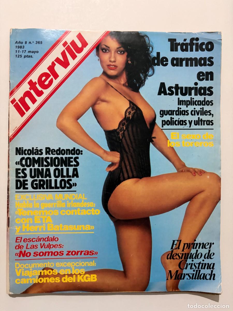 Colecionismo da Revista Intervi&uacute;: INTERVI&Uacute;. A&Ntilde;O 8. N&ordm; 365. MAYO. 1983. CRISTINA MARSILLACH. TR&Aacute;FICO DE ARMAS EN ASTURIAS. LEER