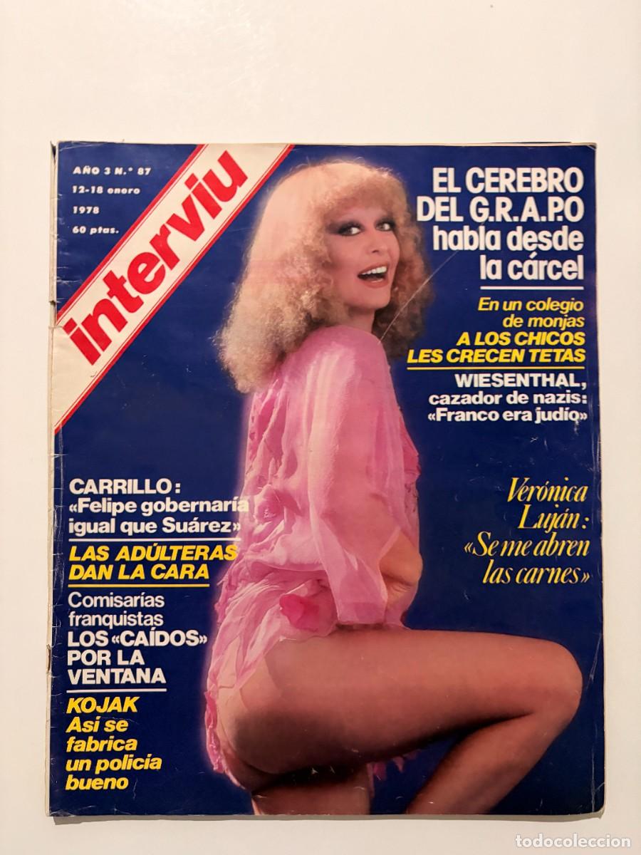 Collectionnisme de Magazine Intervi&uacute;: INTERVI&Uacute;. N&ordm; 87. 12-18 ENERO 1978. EL CEREBRO DEL G.R.A.P.O. HABLA DESDE LA C&Aacute;RCEL. LEER.