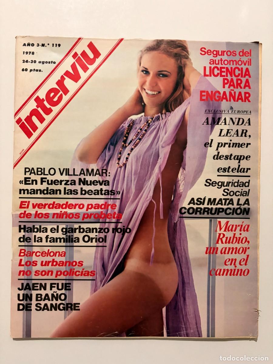 Coleccionismo de revista Intervi&uacute;: INTERVIU. N&deg; 119. AGOSTO 1978. MAR&Iacute;A RUBIO UN AMOR EN EL CAMINO. AS&Iacute; MATAN LA CORRUPCI&Oacute;N. LEER