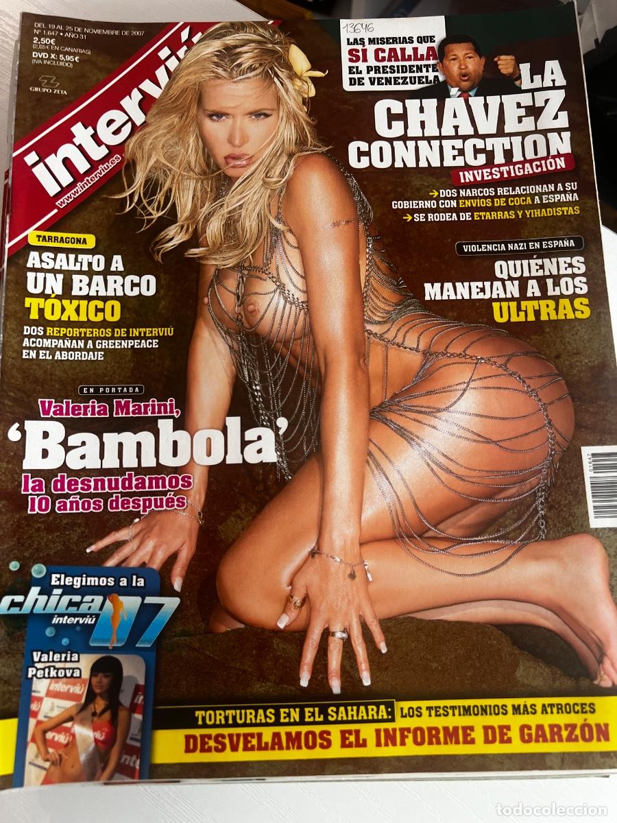Coleccionismo de revista Intervi&uacute;: INTERVI&Uacute;. A&Ntilde;O 31. N&ordm; 1.647. NOVIEMBRE DE 2007. VALERIA MARINI. LAS TORTURAS A LOS SAHARAUIS. .. LEER