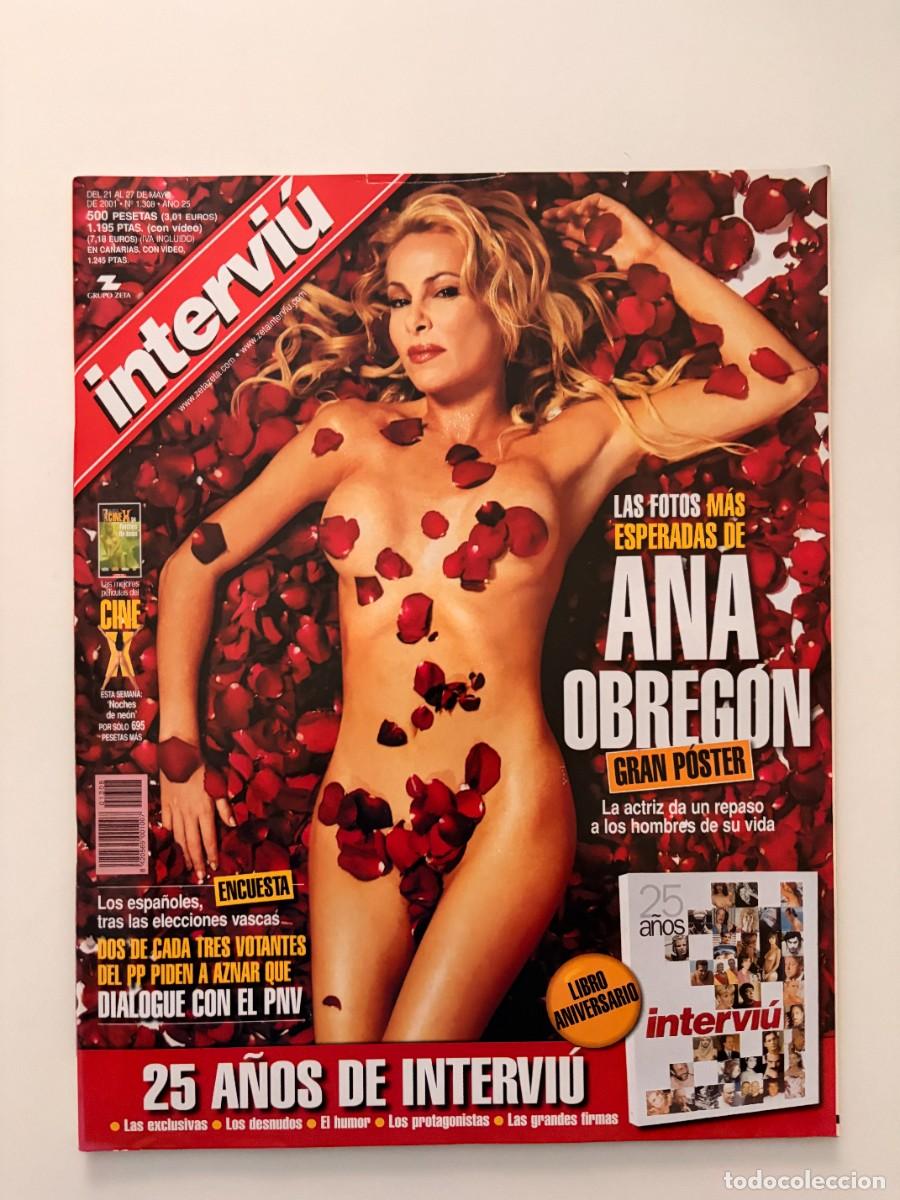 Collectionnisme de Magazine Intervi&uacute;: REVISTA INTERVI&Uacute;. A&Ntilde;O 25. N&ordm; 1308. MAYO 2001. ANA OBREG&Oacute;N. UN EX CONCURSANTE DE GRAN HERMANO... LEER