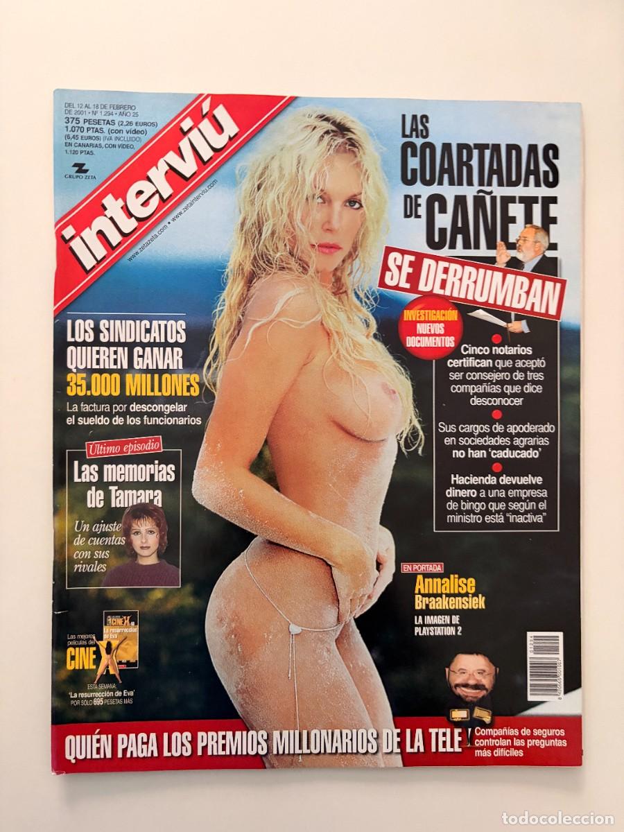 Colecionismo da Revista Intervi&uacute;: INTERVI&Uacute;. A&Ntilde;O 25. N&ordm; 1294. FEBRERO. 2001. ANNALISE BRAAKENSIEK. BANGLADESH: DESGUACE DE BA.. LEER