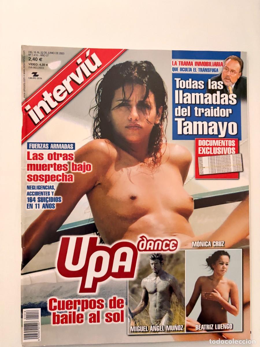 Colecionismo da Revista Intervi&uacute;: INTERVI&Uacute;. A&Ntilde;O 27. N&ordm; 1416. JUNIO DE 2003. UPA DANCE. CUERPOS DE BAILE AL SOL. LEER.