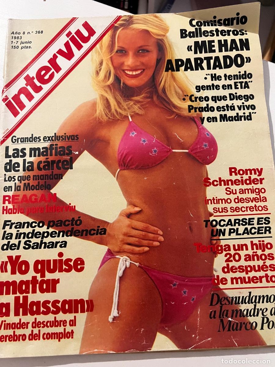Coleccionismo de revista Intervi&uacute;: INTERVI&Uacute;. A&Ntilde;O 8. N&ordm; 368. JUNIO. 1983. LAS MAFIAS DE LA CARCEL. DESNUDAMOS A LA MADRE DE MARCO.. LEER