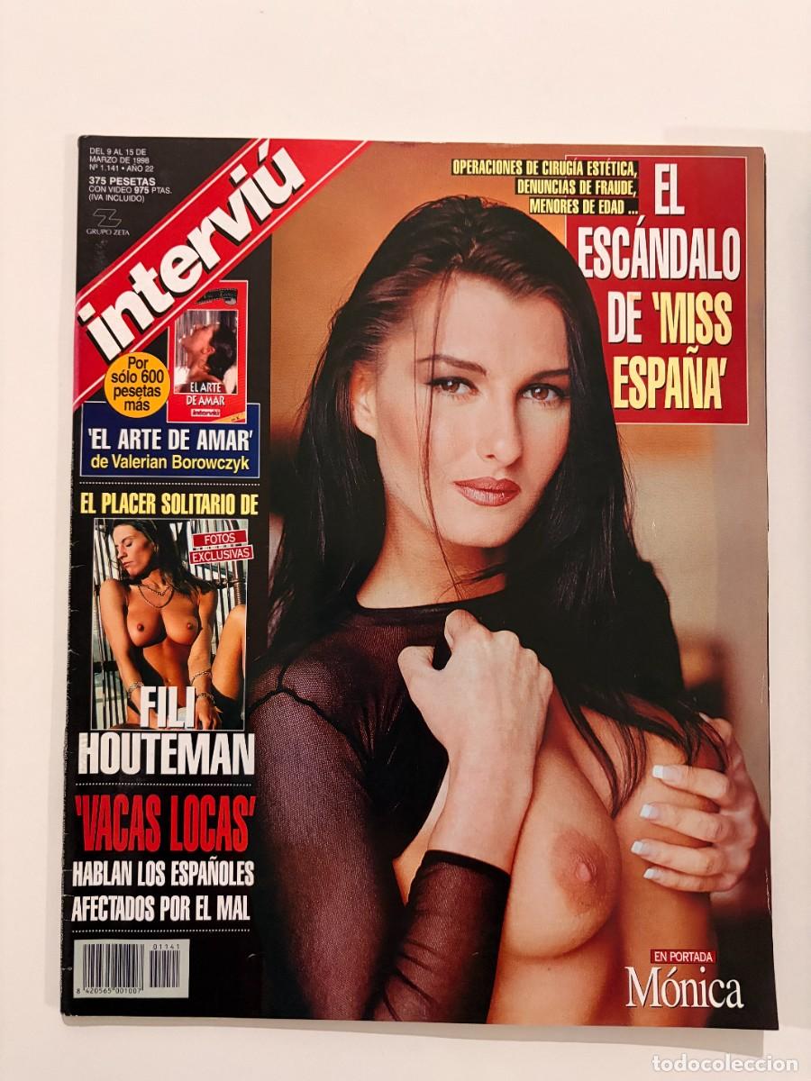 Coleccionismo de revista Intervi&uacute;: INTERVI&Uacute;. A&Ntilde;O 22. N&ordm; 1141. MARZO DE 1998. M&Oacute;NICA. EL PSOE FISCALIZA A LA IGLESIA. PRISIONERO.. LEER
