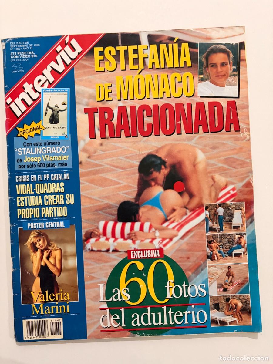 Coleccionismo de revista Intervi&uacute;: INTERVIU. N&deg; 1062. SEPTIEMBRE 1996. AMPARO LARRA&Ntilde;AGA. LAS 60 FOTOS DEL ADULTERIO. LEER.