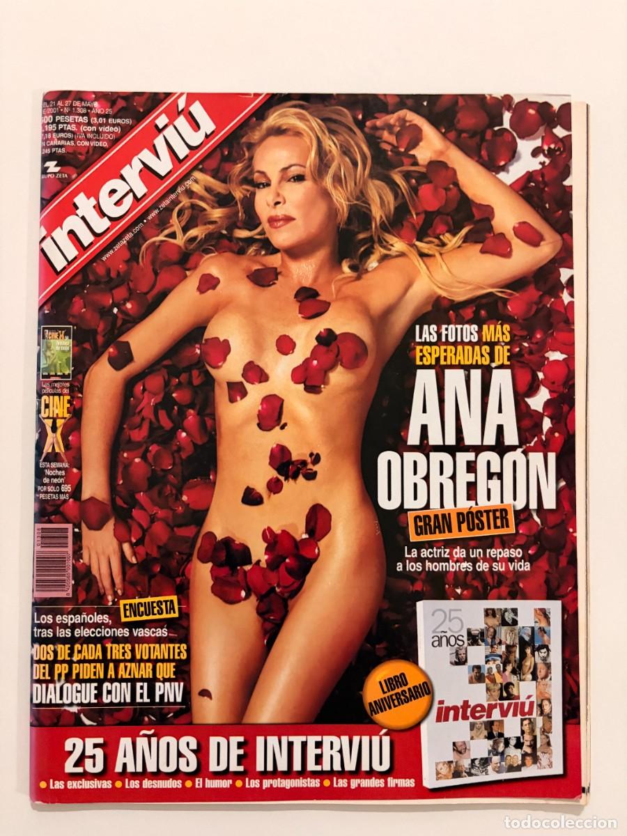 Coleccionismo de revista Intervi&uacute;: REVISTA INTERVI&Uacute;. A&Ntilde;O 25. N&ordm; 1308. MAYO 2001. ANA OBREG&Oacute;N. UN EX CONCURSANTE DE GRAN HERMANO... LEER