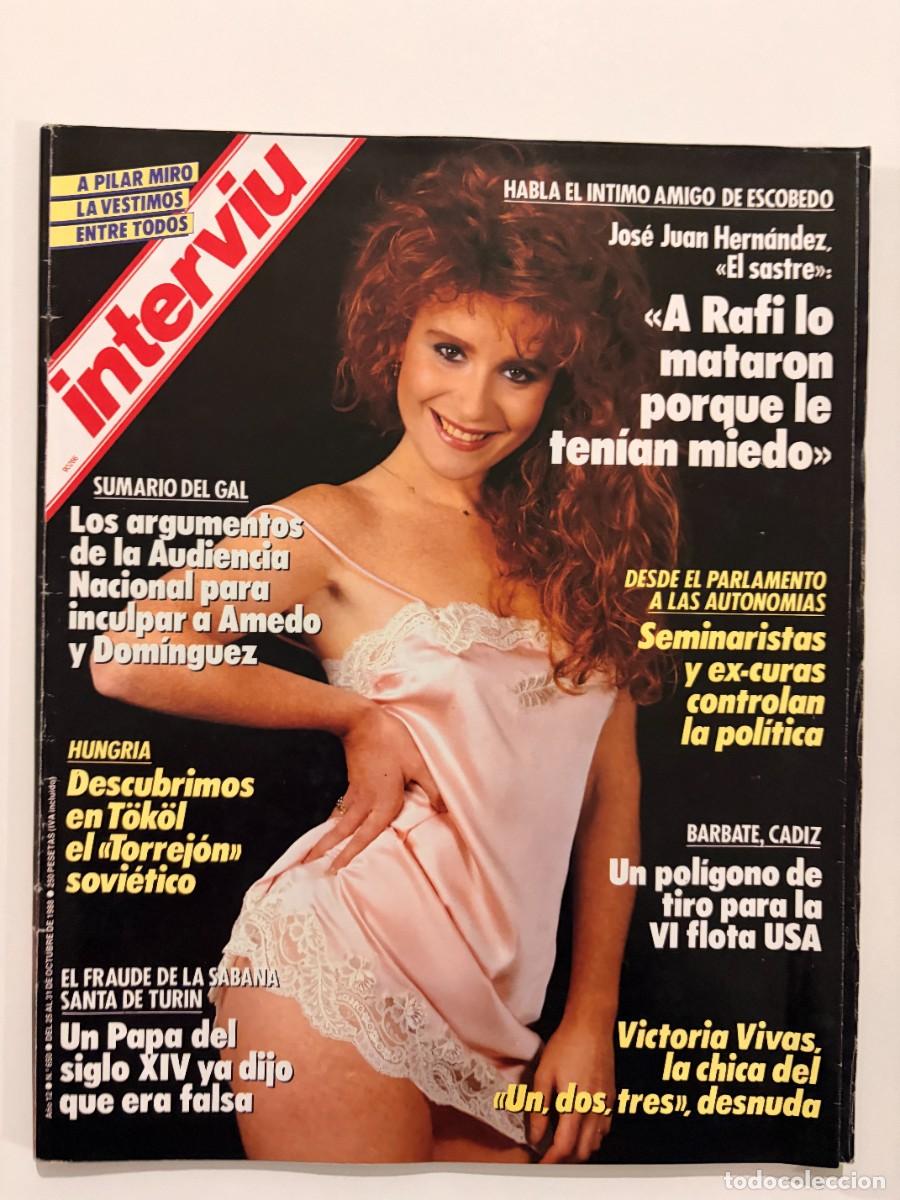 Coleccionismo de revista Intervi&uacute;: INTERVI&Uacute;. A&Ntilde;O 12. N&ordm; 650. OCTUBRE 1988. A RAFI LO MATARON POQUE TENIA MIEDO. LEER.