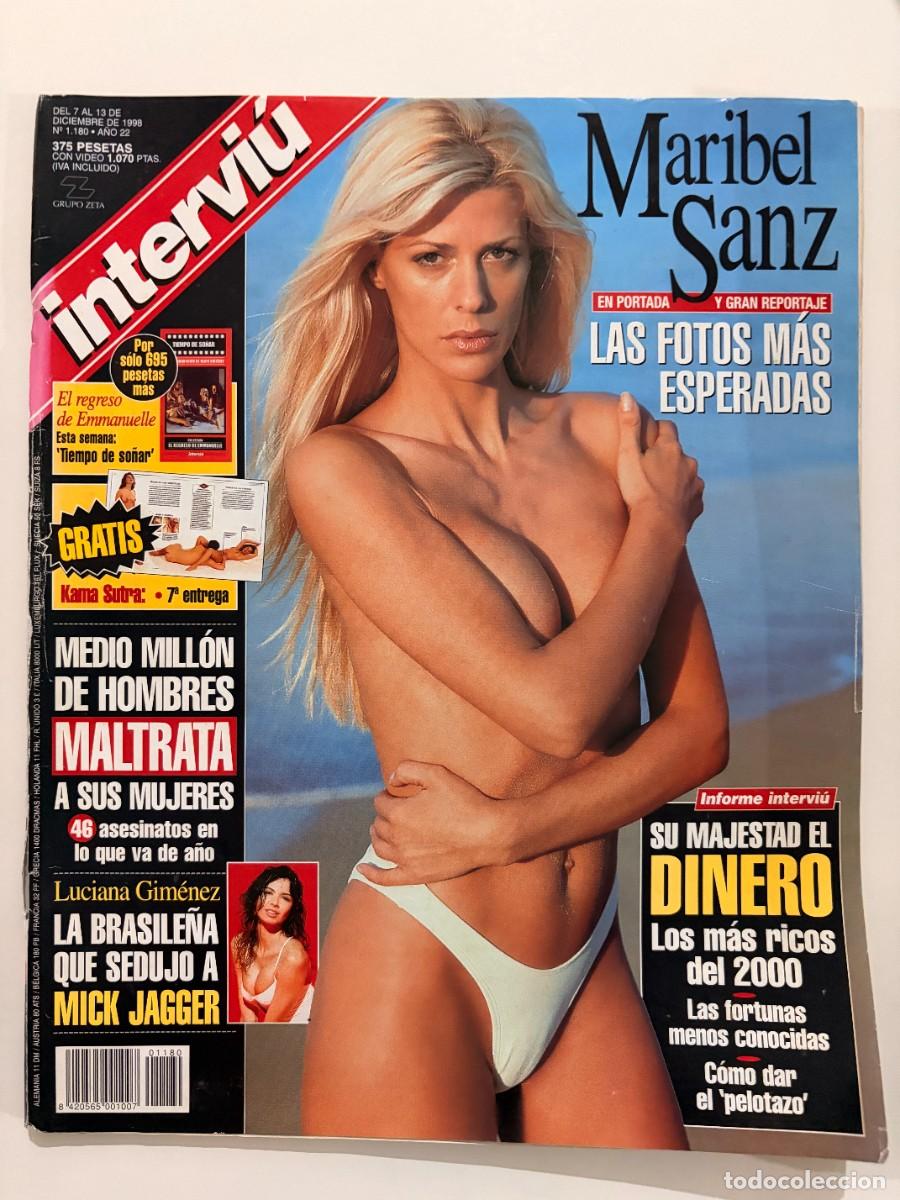 Coleccionismo de revista Intervi&uacute;: INTERVI&Uacute;. A&Ntilde;O 22. N&ordm; 1180. DICIEMBRE. 1998. MARIBEL SANZ. LUCIANA GIMENEZ. SU MAJESTAD EL ... LEER