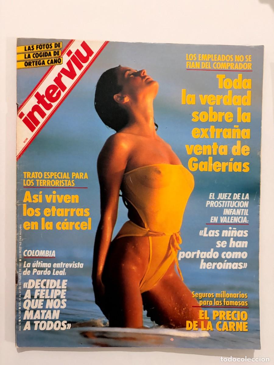 Coleccionismo de revista Intervi&uacute;: INTERVI&Uacute;. A&Ntilde;O 12. N&ordm; 597. OCTUBRE. 1987. TODA LA VERDAD SOBRE LA VENTA DE GALER&Iacute;AS. AS&Iacute; VIV.. LEER