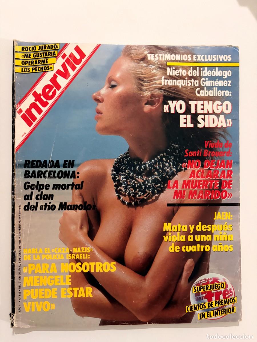 Coleccionismo de revista Intervi&uacute;: INTERVI&Uacute;. A&Ntilde;O 11. N&ordm; 529. JULIO. 1986. MALLORCA, LA CORTE DE VERANO. GOLPE MORTAL AL CLAN D.. LEER.