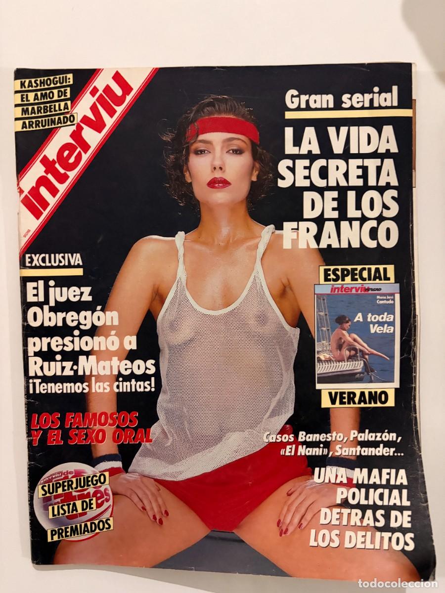 Coleccionismo de revista Intervi&uacute;: INTERVI&Uacute;. N&ordm; 530. LA VIDA SECRETA DE LOS FRANCO. KASHOGUI: EL AMO DE MARBELLA ARRUINADO. LEER.