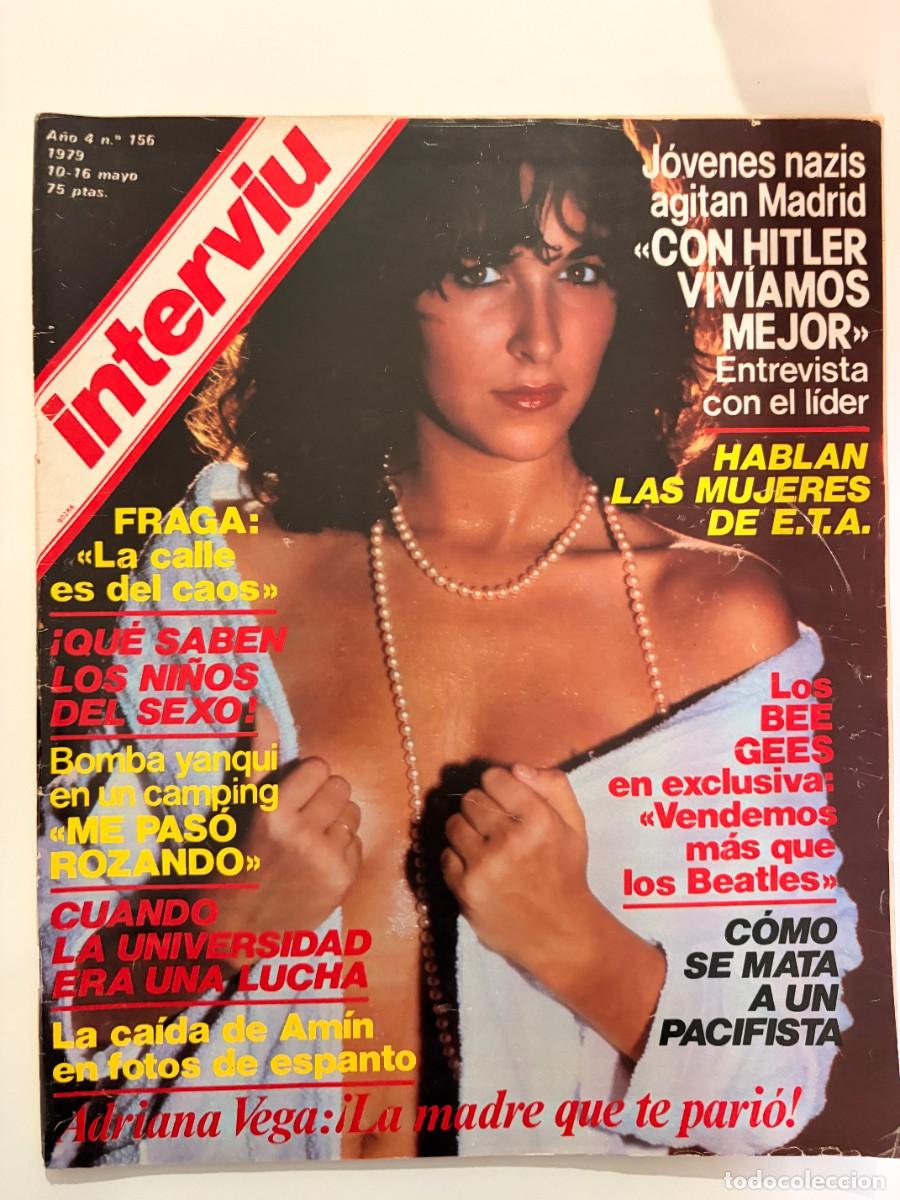 Coleccionismo de revista Intervi&uacute;: INTERVI&Uacute;. A&Ntilde;O 4. N&ordm; 156. MAYO DE 1979. ADRIANA VEGA. J&Oacute;VENES NAZIS AGITAN MADRID. LEER.