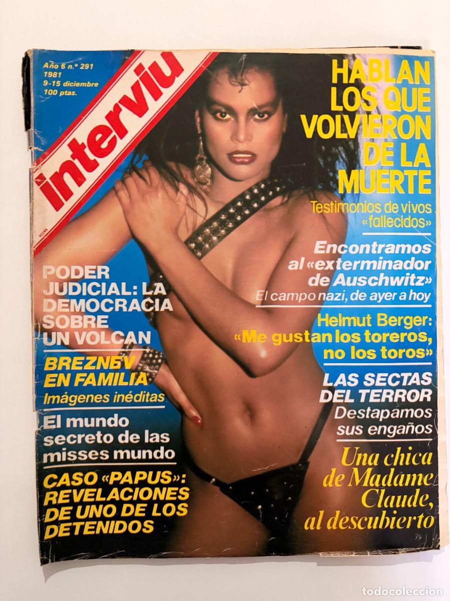 Coleccionismo de revista Intervi&uacute;: INTERVI&Uacute;. A&Ntilde;O 6. N&ordm; 291. DICIEMBRE DE 1981. YANET. LA QUINIELA MALDITA. AUSCHWITZ, EL CAMINO .. LEER