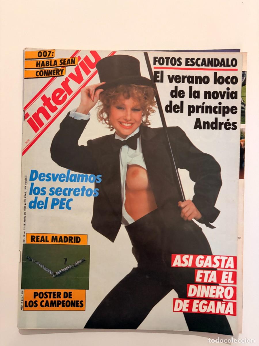 Coleccionismo de revista Intervi&uacute;: INTERVI&Uacute;. A&Ntilde;O 11. N&ordm; 518. ABRIL DE 1986. AS&Iacute; GASTA ETA EL DINERO DE ESPA&Ntilde;A. EL VATICANO ABAND.. LEER