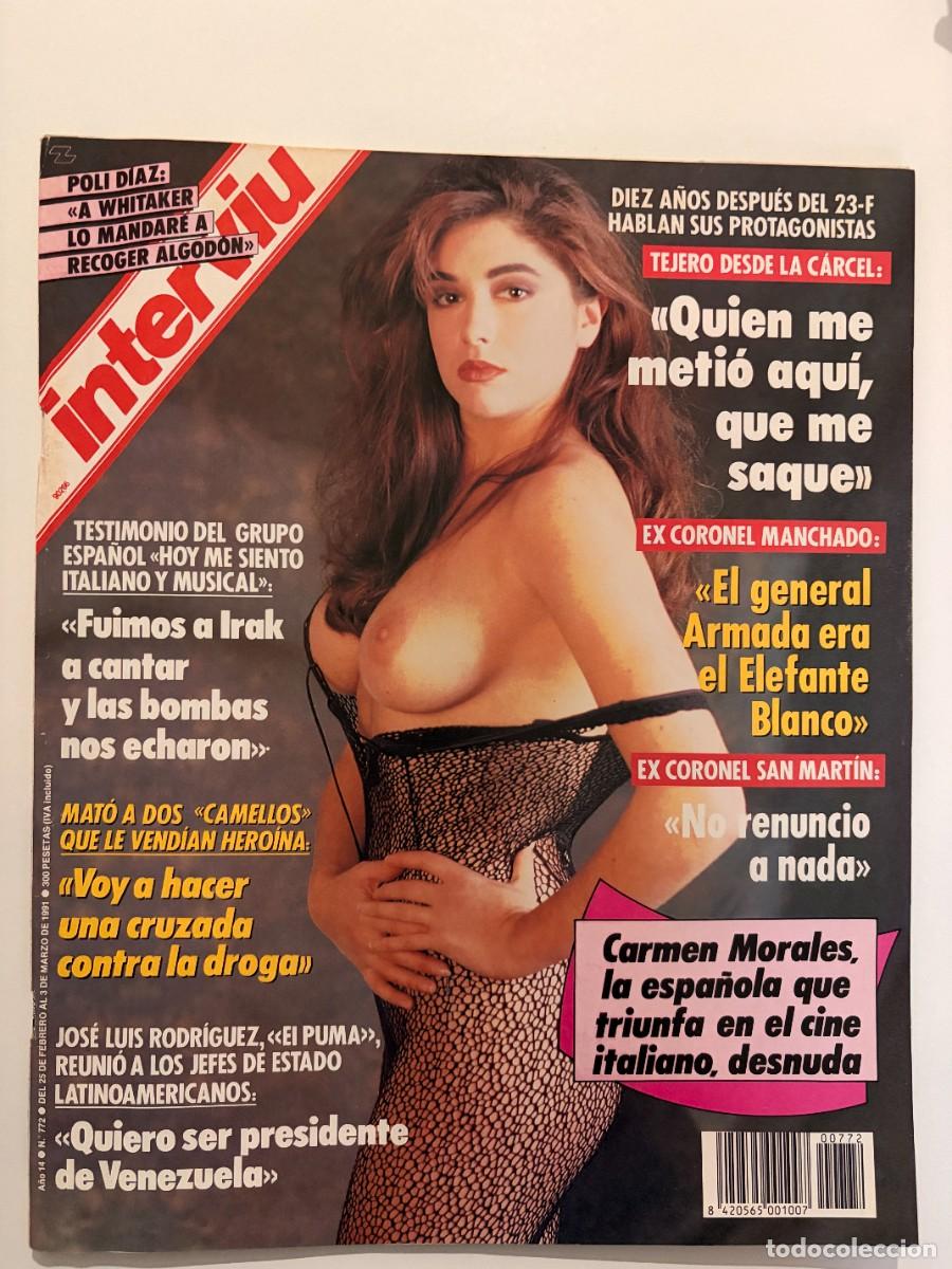 Coleccionismo de revista Intervi&uacute;: INTERVI&Uacute;. A&Ntilde;O 14. N&ordm; 772. FEBRERO DE 1991. CARMEN MORALES. MUSULMANES, JUD&Iacute;OS Y CAT&Oacute;LICOS CON.. LEER