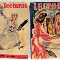 Coleccionismo de Revistas: 2 REVISTA LECTURAS DIC 1949 302 JULIO 1950 309 NOVELAS REPORTAJES CINE PUBLICIDAD PÁGINAS FEMENINAS. Lote 222736092