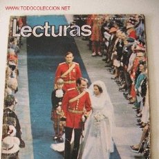Coleccionismo de Revistas: LECTURAS 23-11-73 LA BODA DE ANA Y MARK - KARINA - AMPARO SOLER LEAL - JOSE MARIA GARCIA -- . Lote 27062114