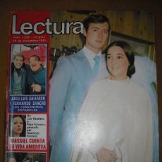 Coleccionismo de Revistas: LECTURAS 19-12-75 KARINA - MASSIEL - SERGIO Y ESTIBALIZ - FRANK SINATRA