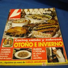 Coleccionismo de Revistas: LECTURAS ESPECIAL RECETAS COCINA OTOÑO E INVIERNO Nº 19. Lote 21129177